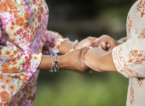 Praying women